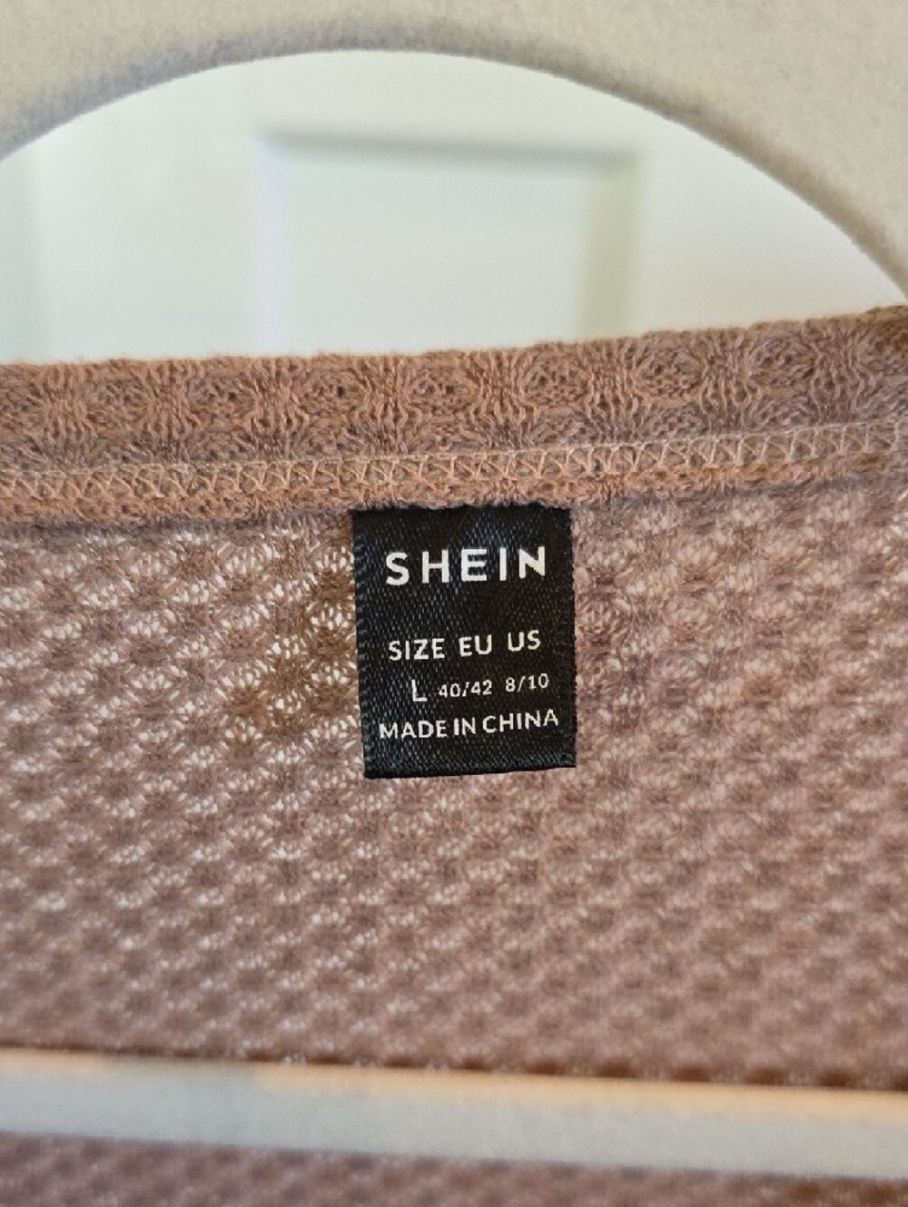SHEIN Mixed Knit Sweater Bundle in Rust, Cream, Tan, Mauve - Picture 9 of 11